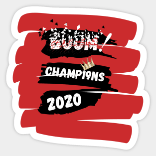 Liverpool The Champions Sticker